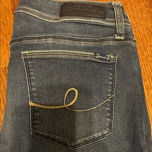 7 For All Mankind Dark Blue Denim Jeans